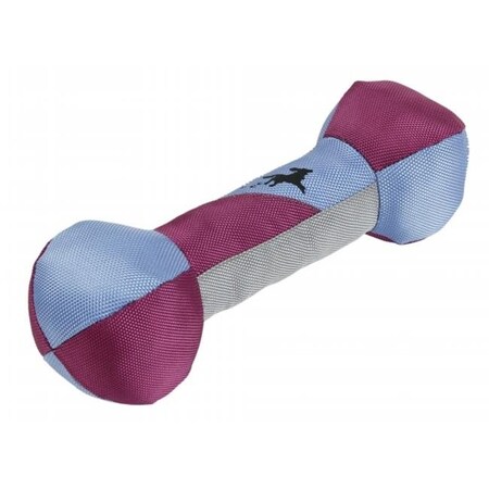 PetPurifiers Active-Fetch Nylon Floatation Bone Chew-Tough Dog Toy - Purple and Blue